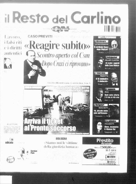 Il Resto del Carlino : giornale dell'Emilia